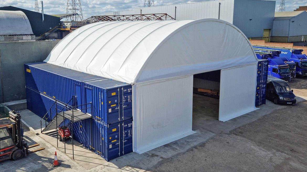 Are Shipping Container Covers Worth It for Commercial Storage?